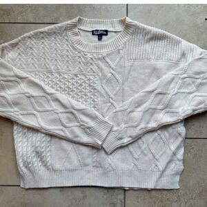 Fisherman Core Cable‎ Knit Sweater Freshman 1996 Womens L